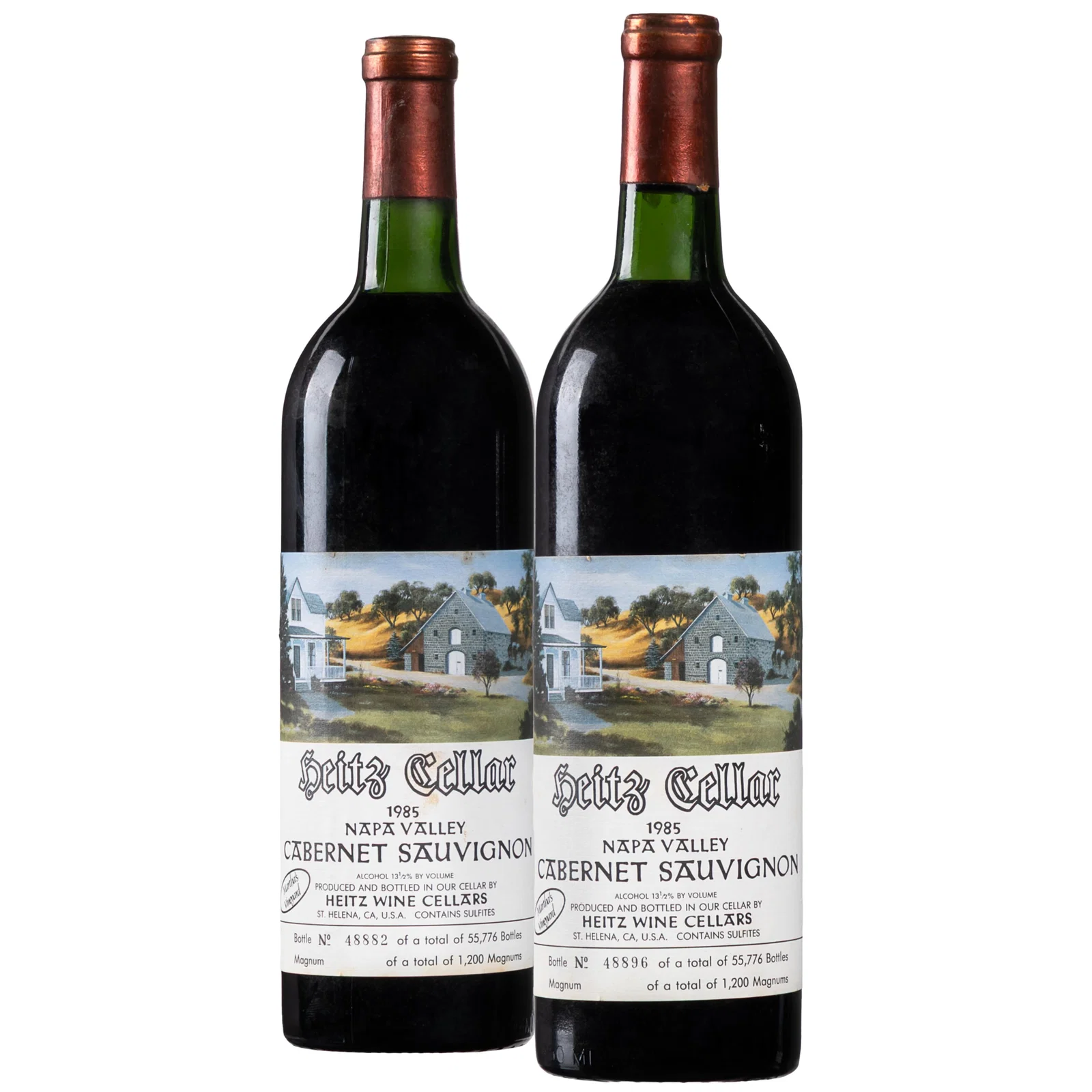 Heitz Cellars Martha's Vineyard Cabernet Sauvignon 1985