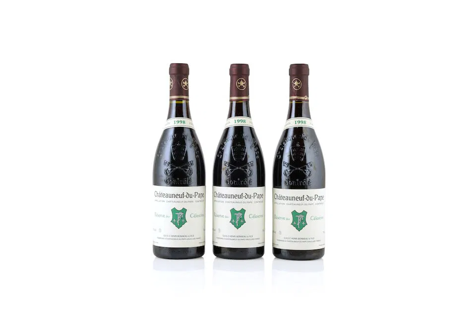 Henri Bonneau, Châteauneuf-du-Pape Réserve des Célestins, 1998 (3 x 750ml)