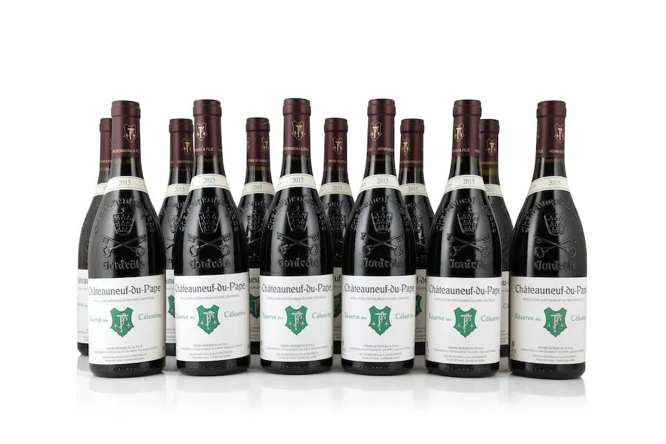 Henri Bonneau & Fils, Châteauneuf-du-Pape Réserve des Célestins, 2015 (12 x 750ml)