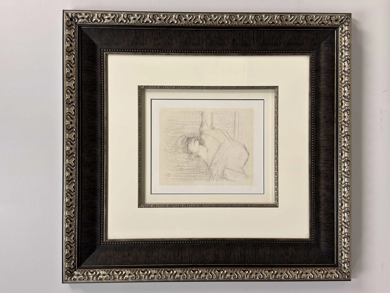 Henri de Toulouse-Lautrec (French, 1864–1901), Dans la Glu, Crayon Transfer Lithograph