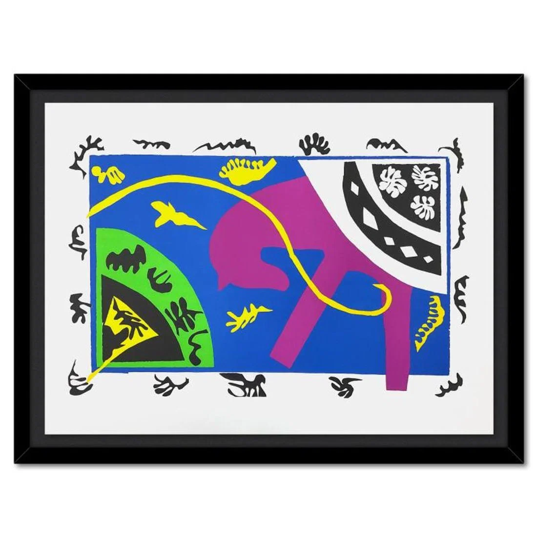 Henri Matisse 1869-1954 (After), "Le Cheval, L'Ecuyere et le Clown" Framed Limited Edition
