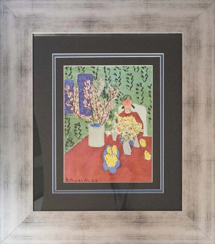 Henri Matisse (French 1869-1954) Color Plate Lithograph Henri Matisse from 1968