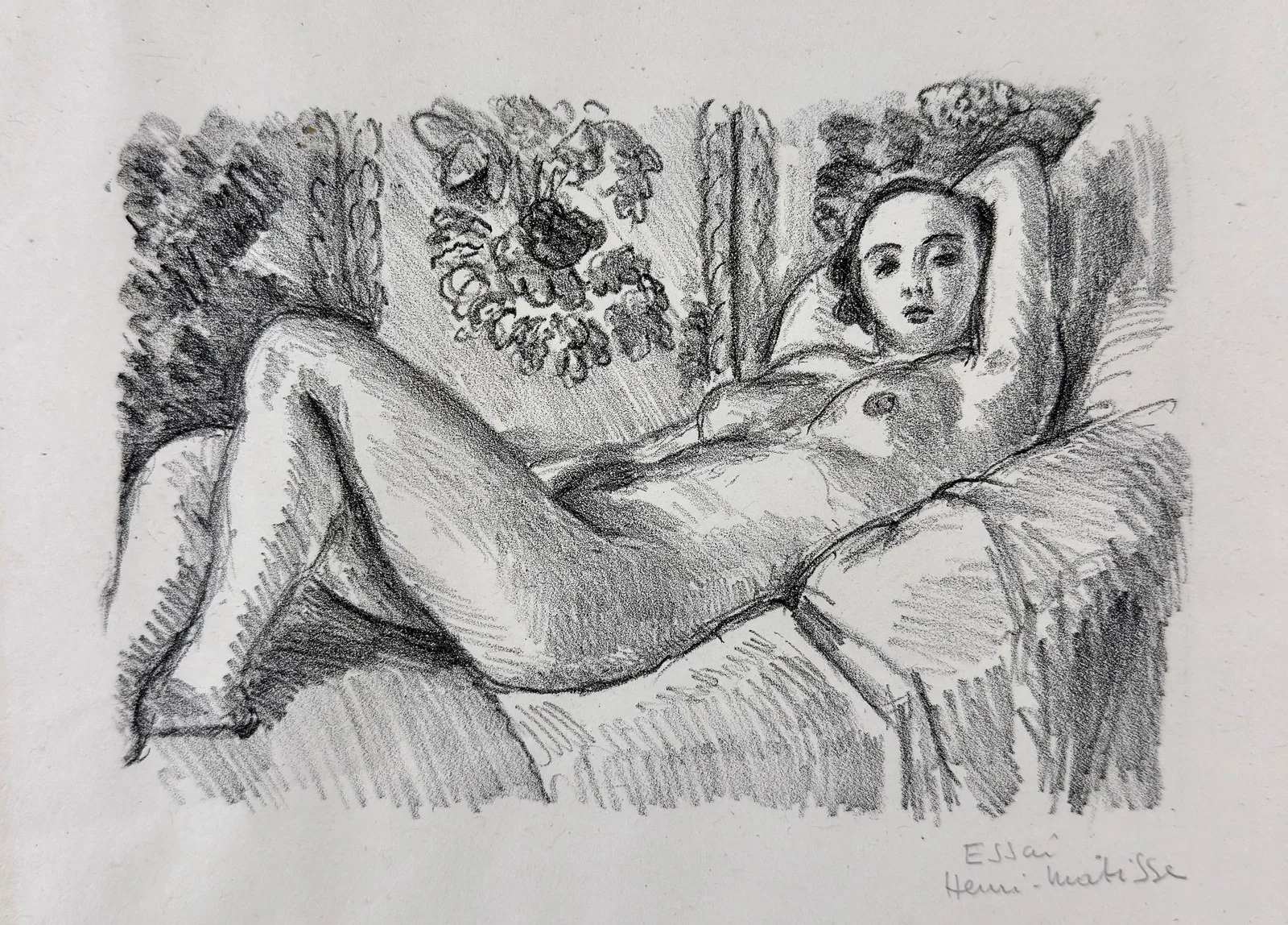Henri Matisse (French, 1869-1954) "Petit Aurore" Trial Proof