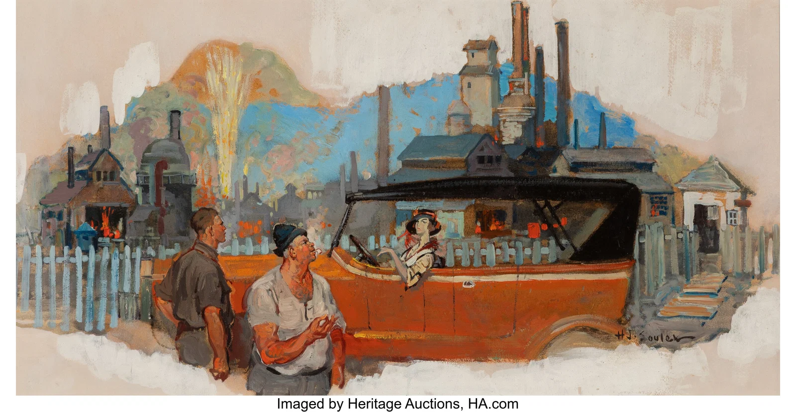 Henry James Soulen (American, 1888-1965) Directi