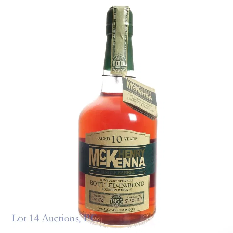 Henry McKenna 10 Yr BIB Single Barrel Bourbon