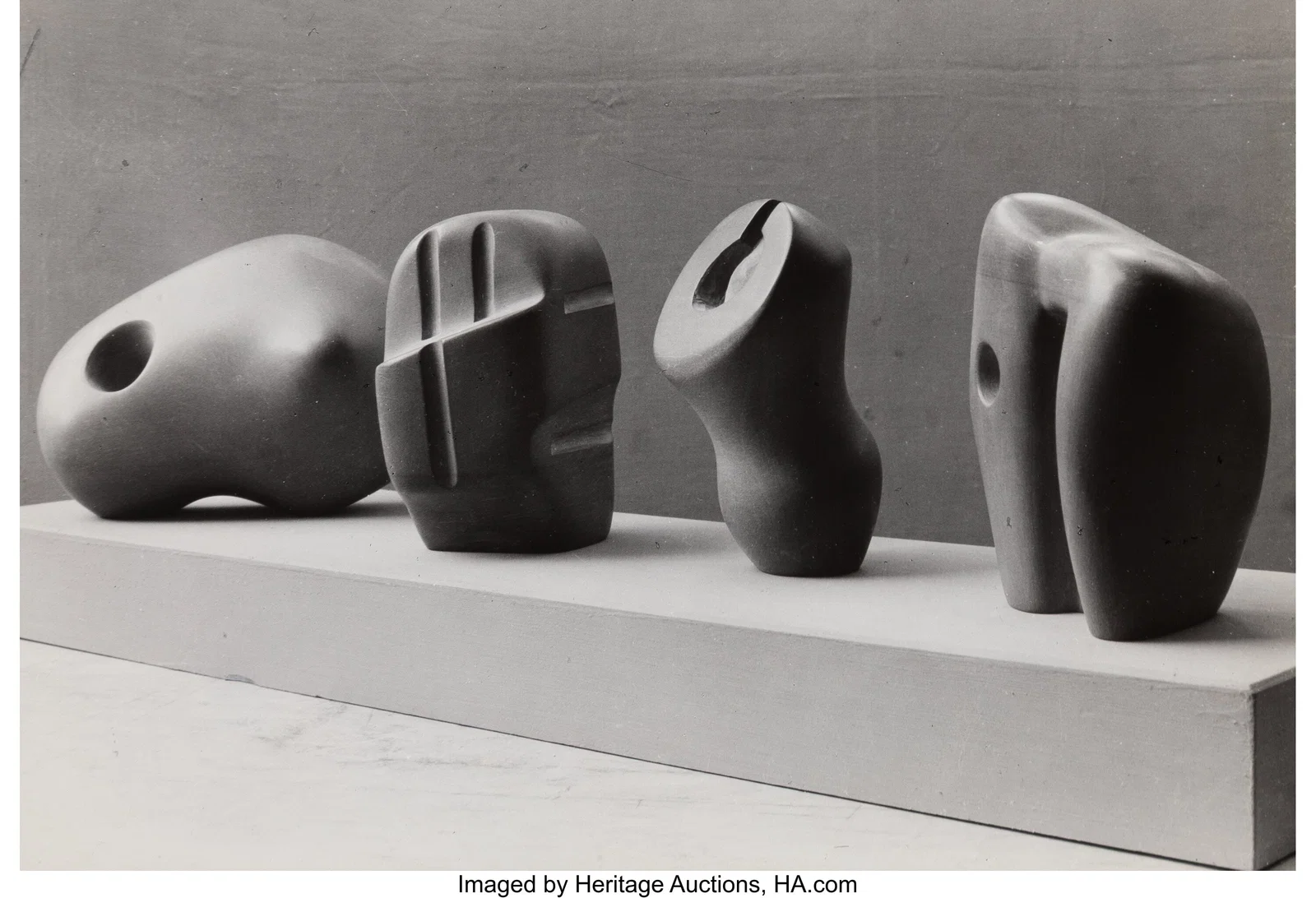 Henry Moore (British, 1898-1986) Four Forms (Afr