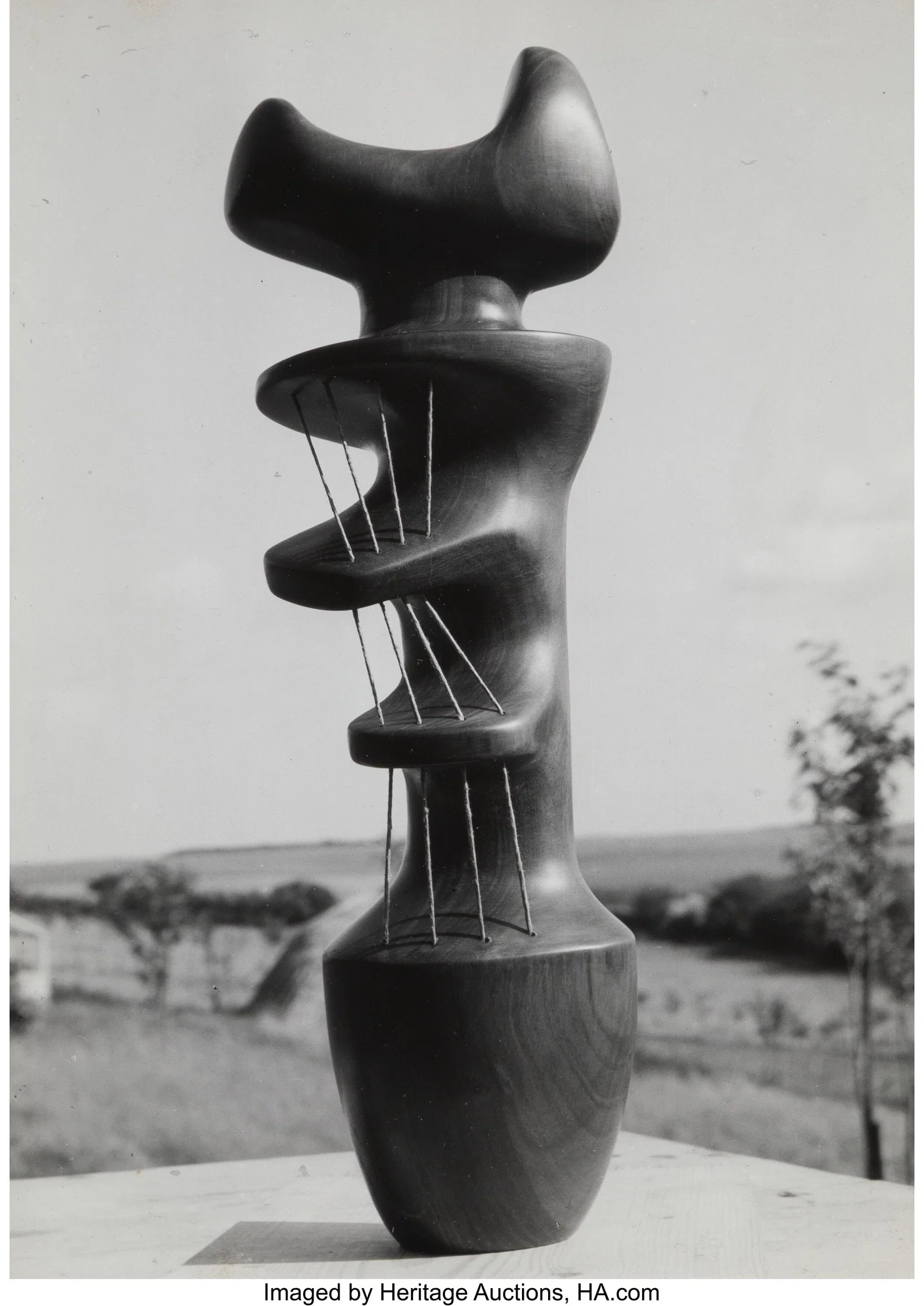 Henry Moore (British, 1898-1986) "String Figure"