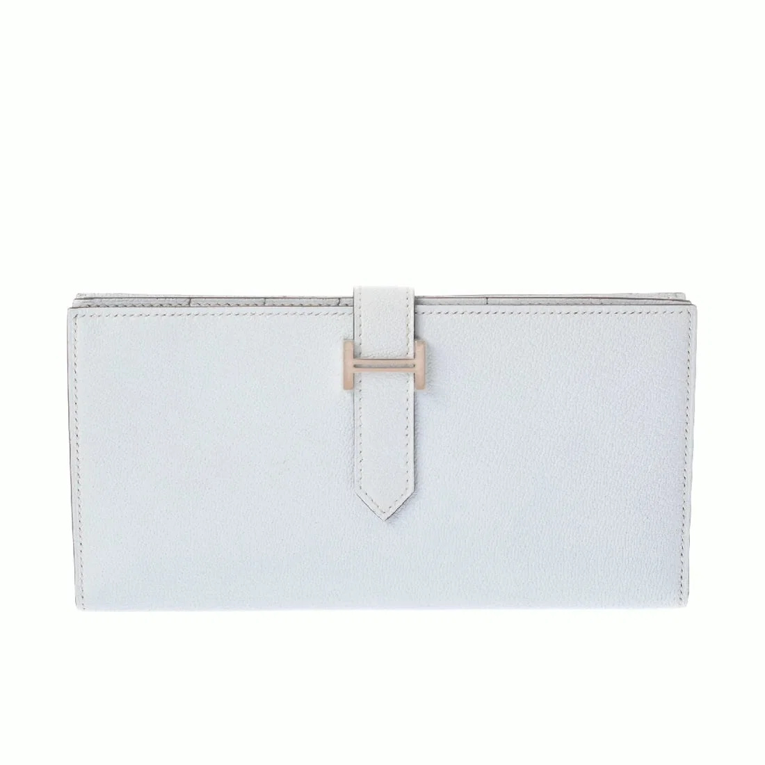 HERMES BANE SOUFFLE SHAVE BLUE PLUM UNISEX PURSE