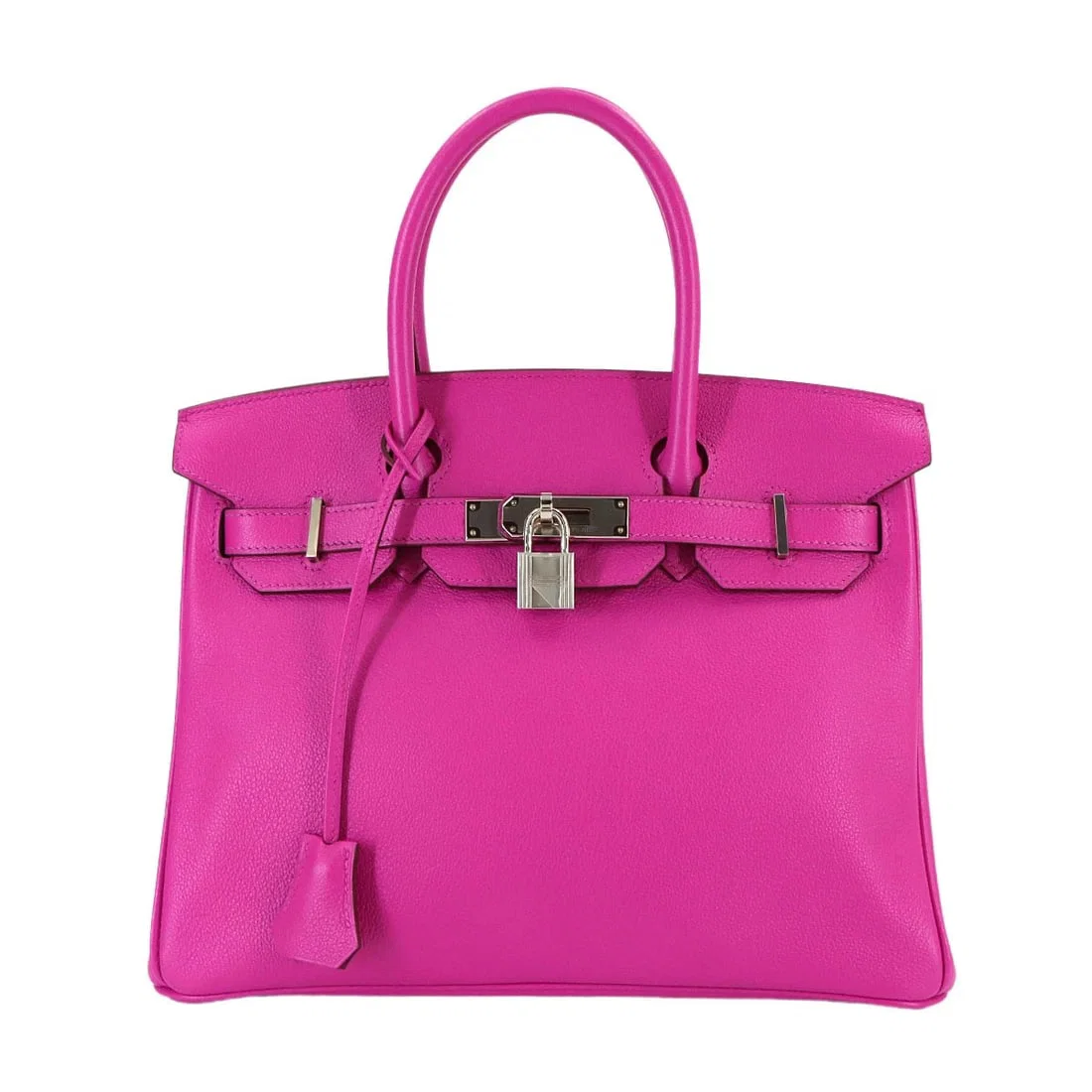 HERMES BIRKIN 30 HAND BAG TAURILLON NOVILLO MAGNOLIA