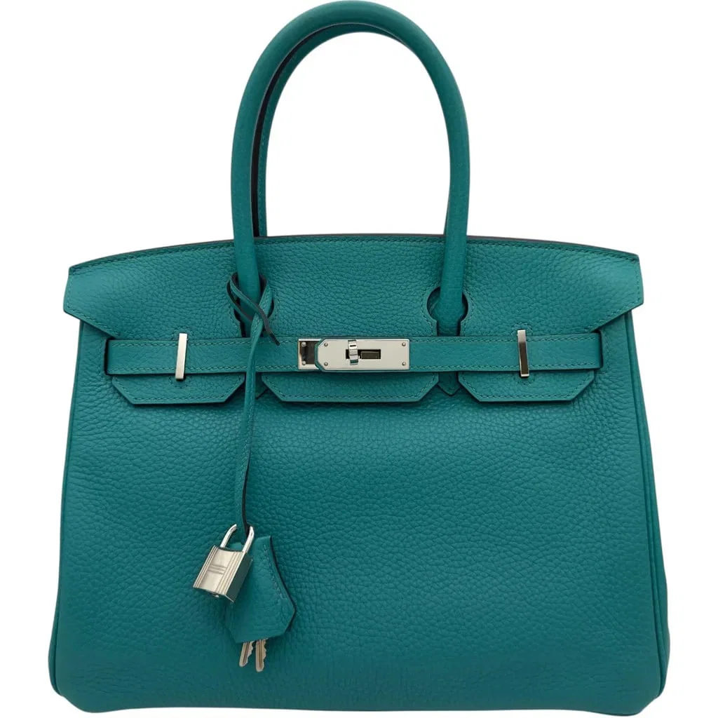 HERMES BIRKIN 30 X STAMP TOGO HANDBAG