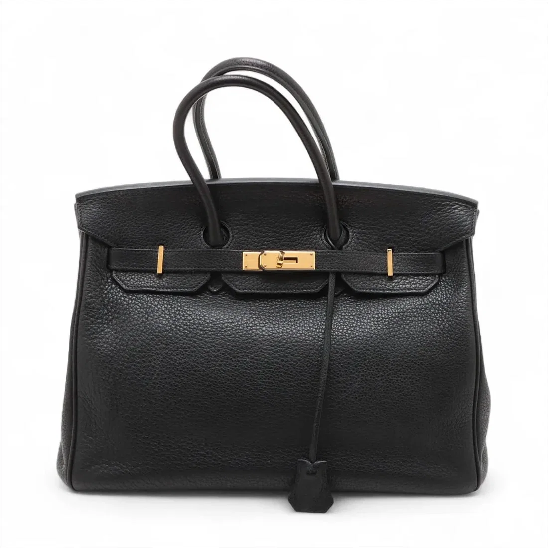 HERMES BIRKIN 35 LE TOURNAY TAURILLON CLEMENCE BLACK GOLD