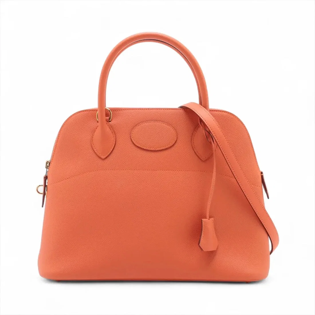 HERMES BOLIDE 31 VEAU EPSOM FEU GOLD