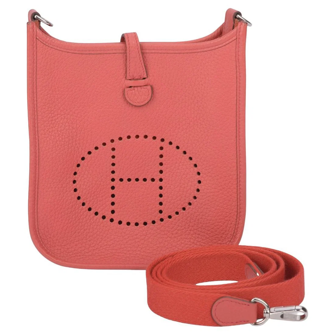 Hermes Bouganville Mini Evelyne TPM in Clemence Leather