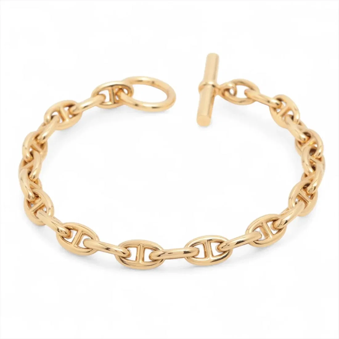 HERMES CHAÎNE D'ANCRE TPM BRACELET 750(YG) FRAMES