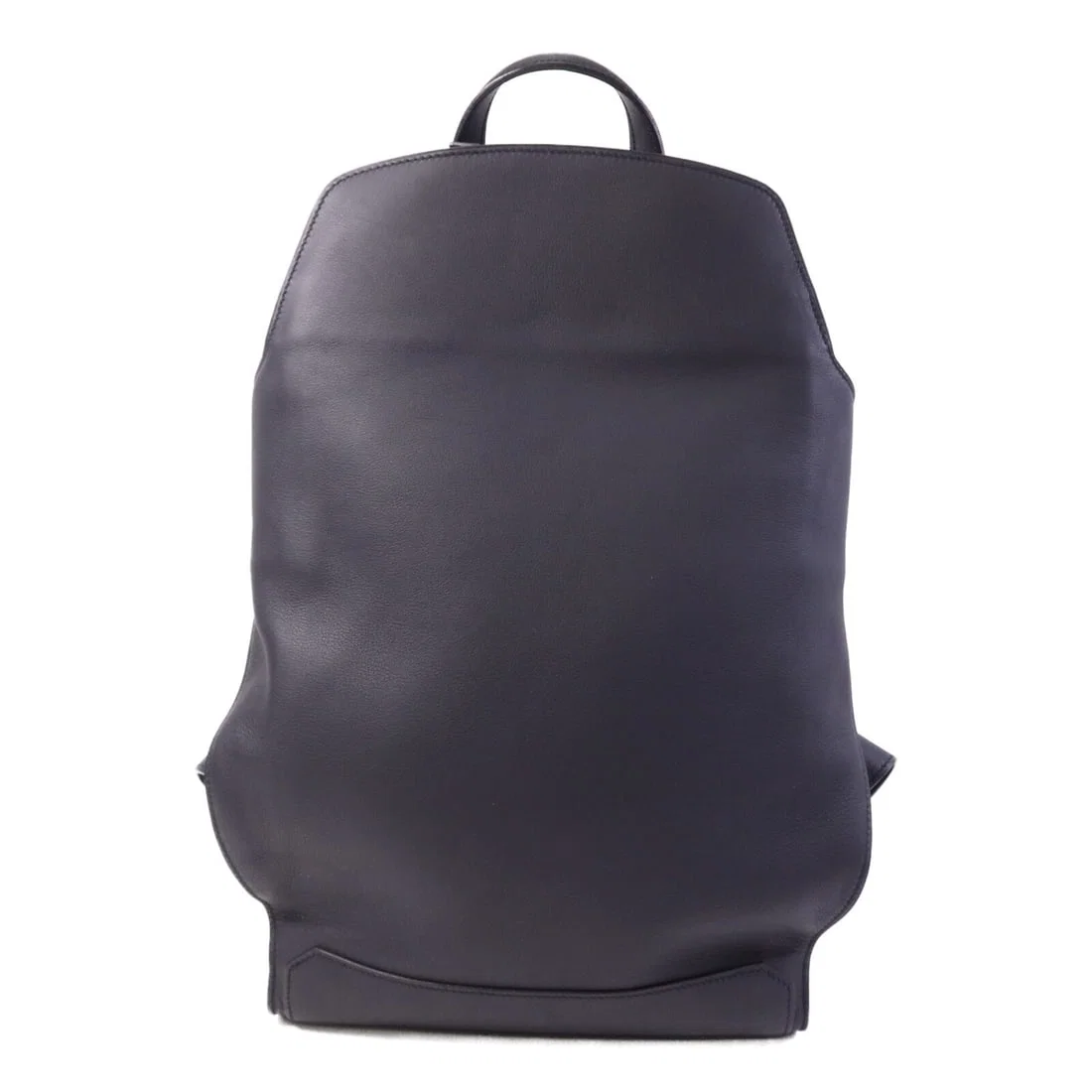 Hermes City Backpack 27 in Blue Nuit Swift Leather with Palladium Hardware