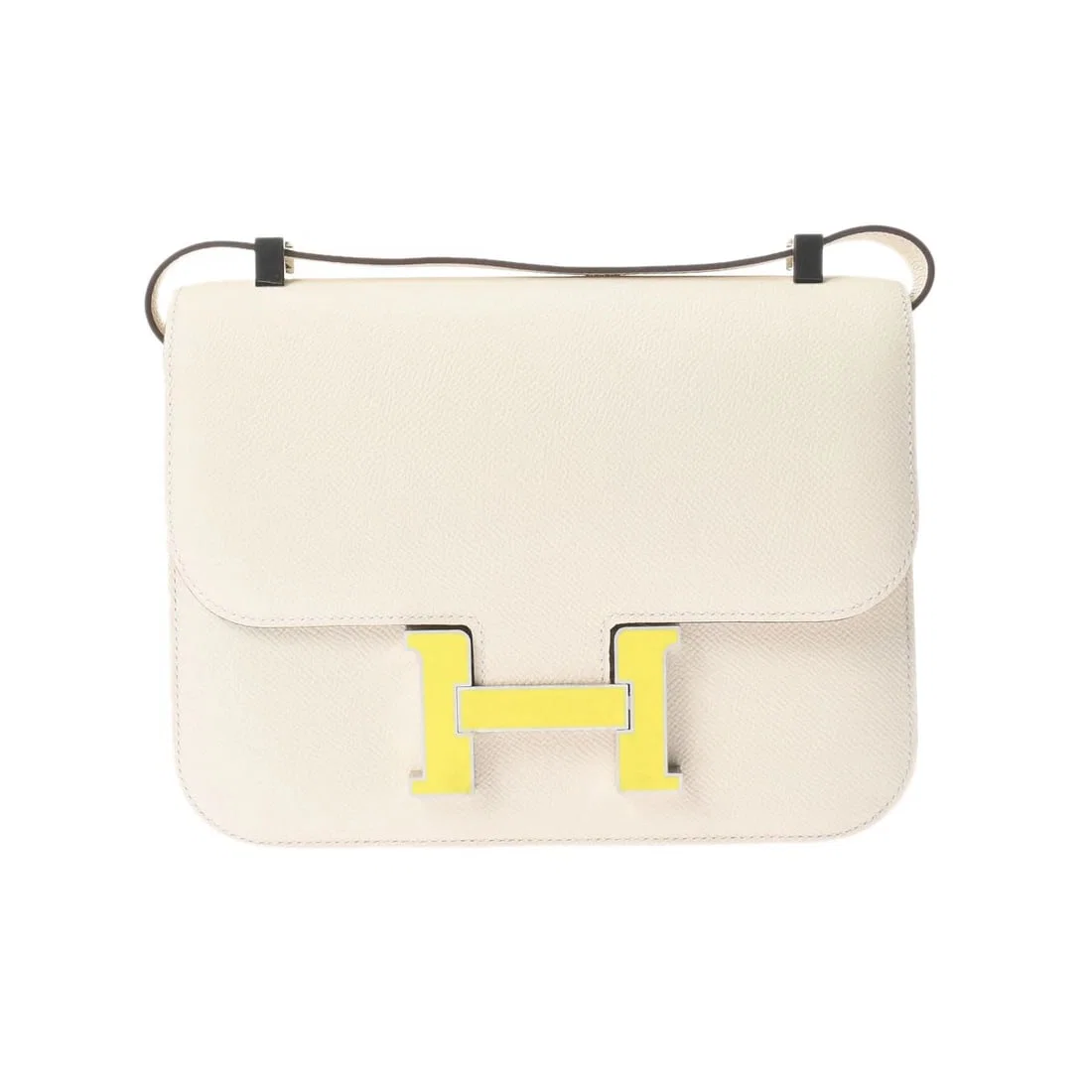 HERMES CONSTANCE 24 MIROIR VEAU EPSOM NATA SHOULDER BAG