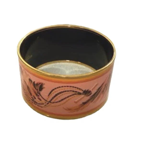 HERMES ENAMEL BANGLE BRACELET
