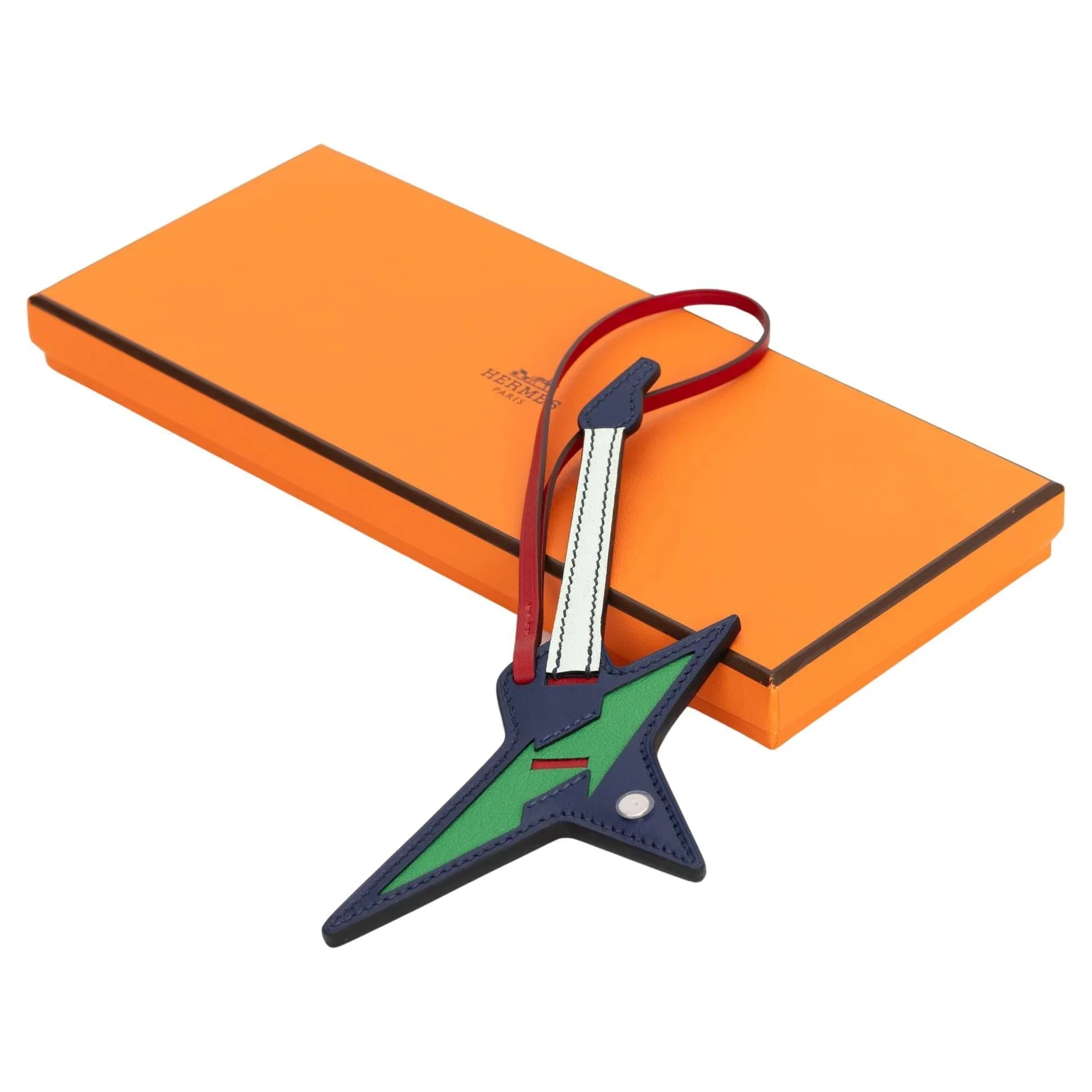 Hermes Guitar Charm Bag 2023 Tadelakt Leather Handbag Accessory