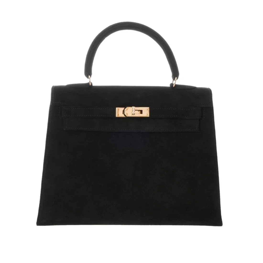 HERMES KELLY 25 WITH DIAMOND STITCHING DOBRIS