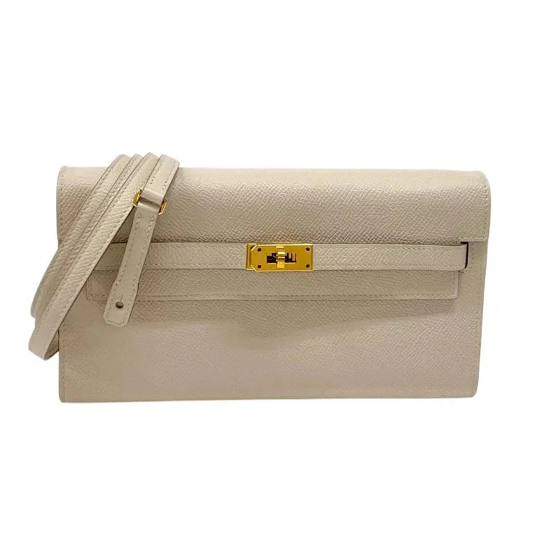 HERMES KELLY TO GO Y STAMP CRAIE GHW EPSOM SHOULDER BAG CLUTCH BAG