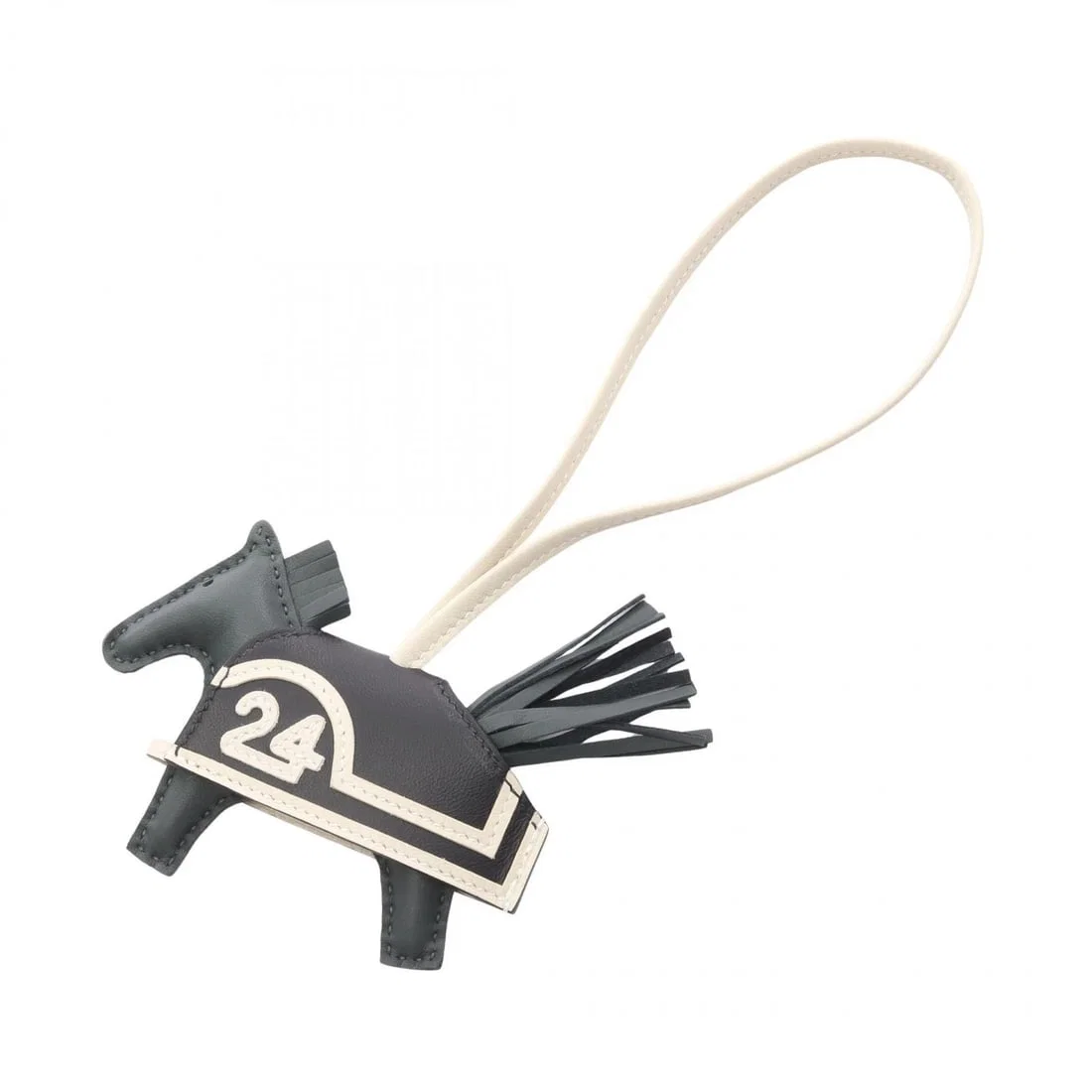 HERMES RODEO PM COEUR BAG CHARM