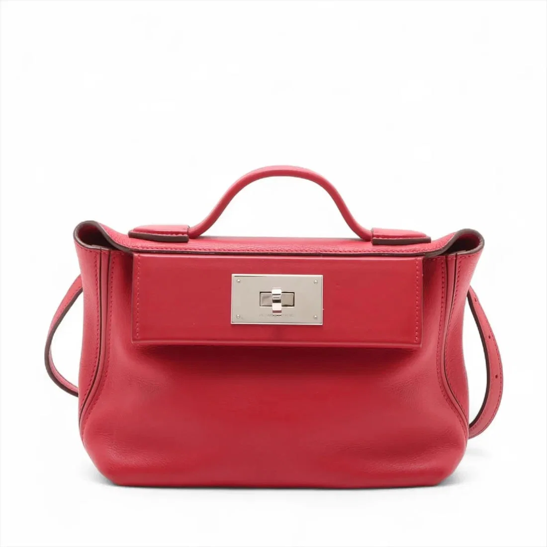 HERMES SACKS LE VINGT CUATRE 24/24 MINI 21 VOW EVERCOLOR X VOW SWIFT ROUGE PIMEN