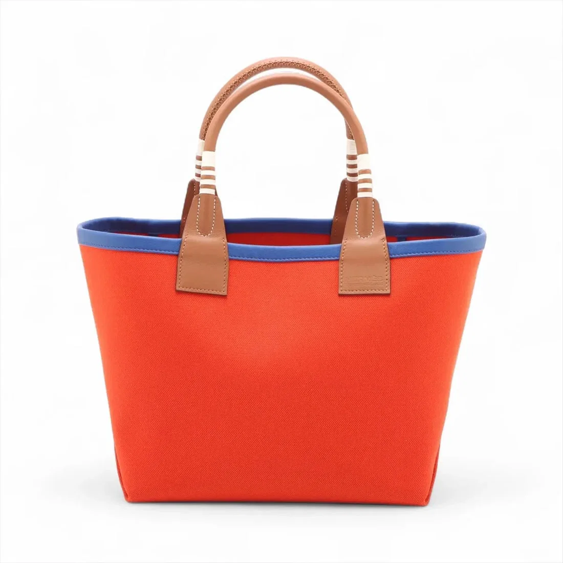 HERMES STEEPLE 25 TOWAL MILITARY X VOSWIFT CAPUCINES X GOLD X BLUE