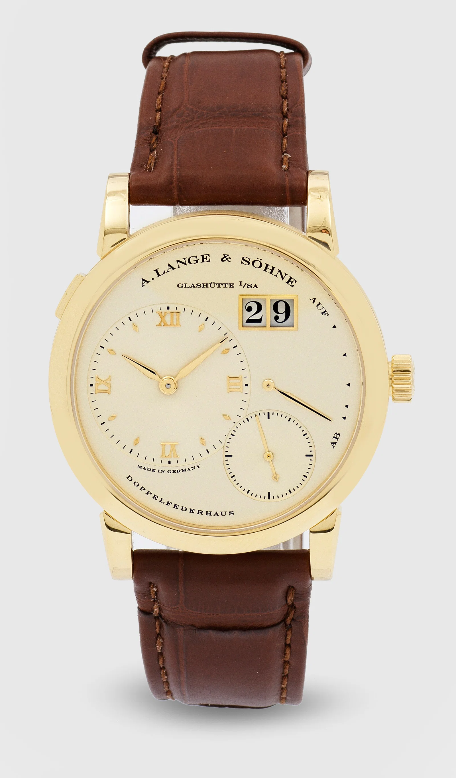 Herrenarmbanduhr von A. Lange & Söhne "Lange 1 Auf und Ab"