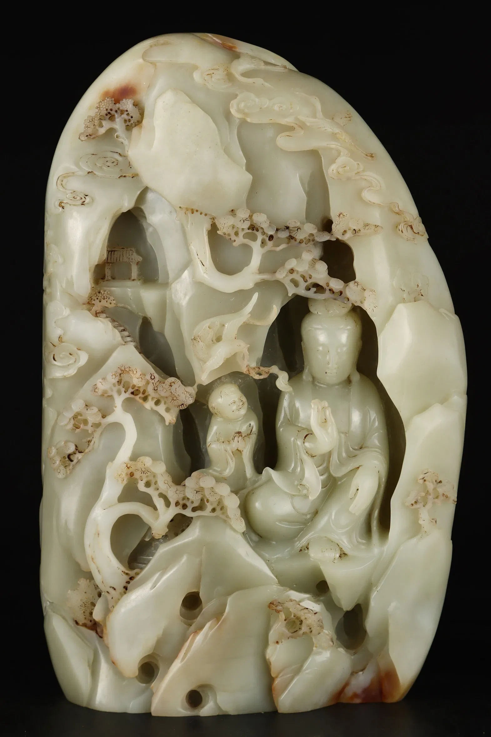 Hetian Jade Avalokitesvara Ornament