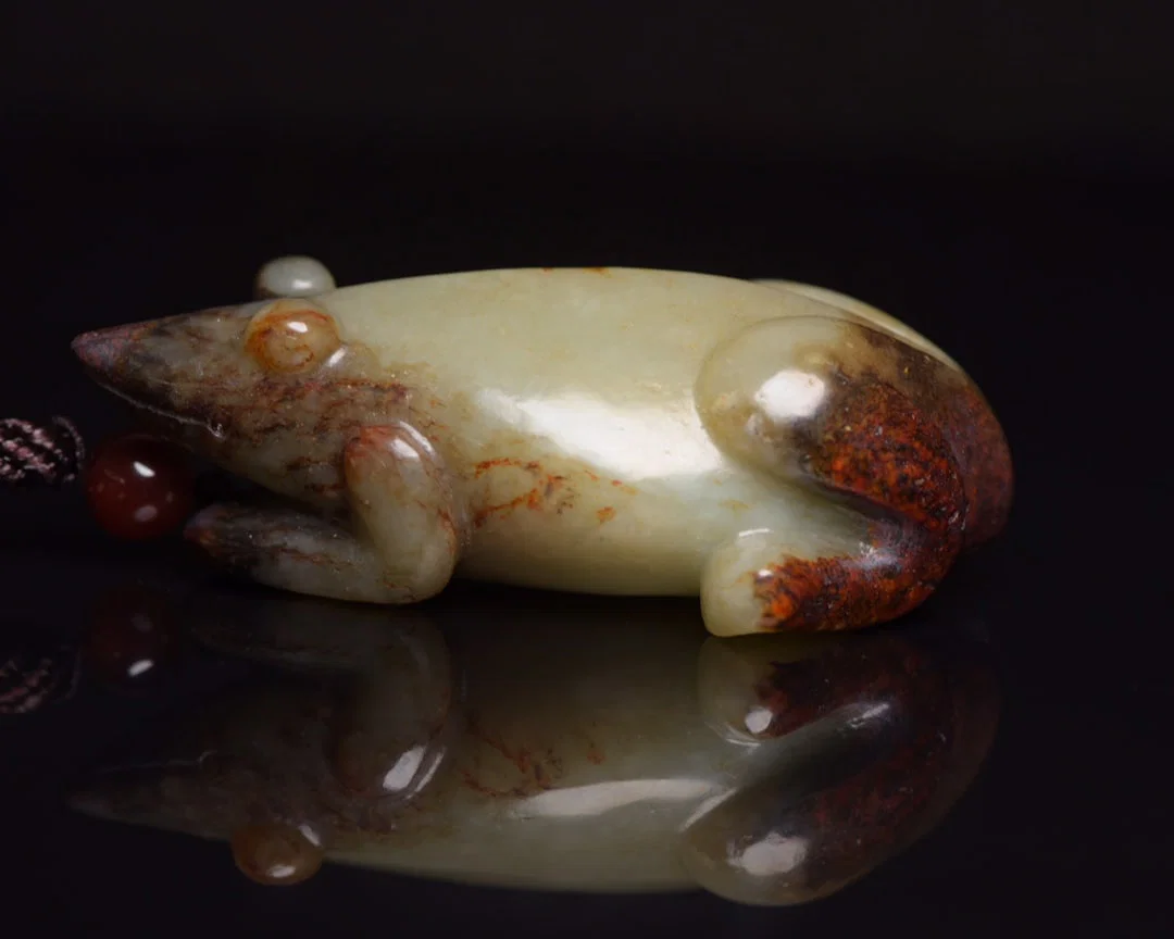 Hetian Jade Frog