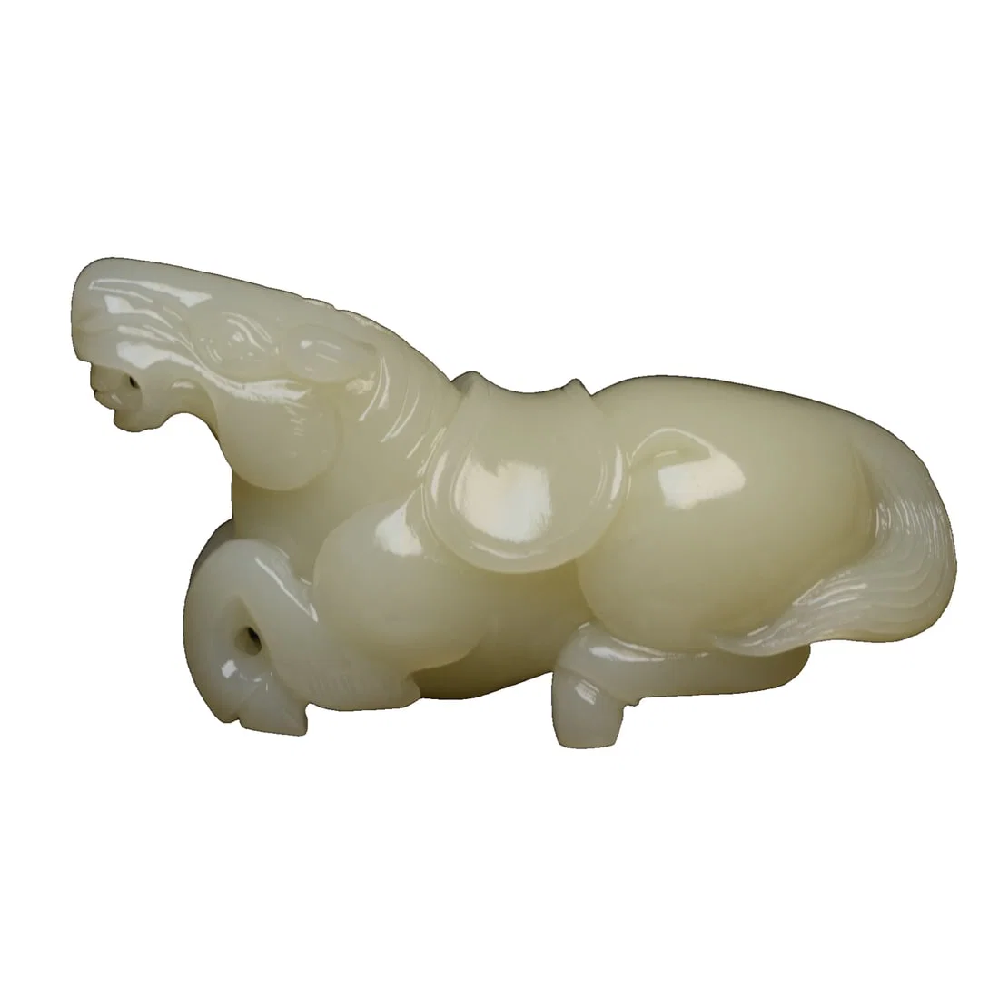 Hetian Jade Horse