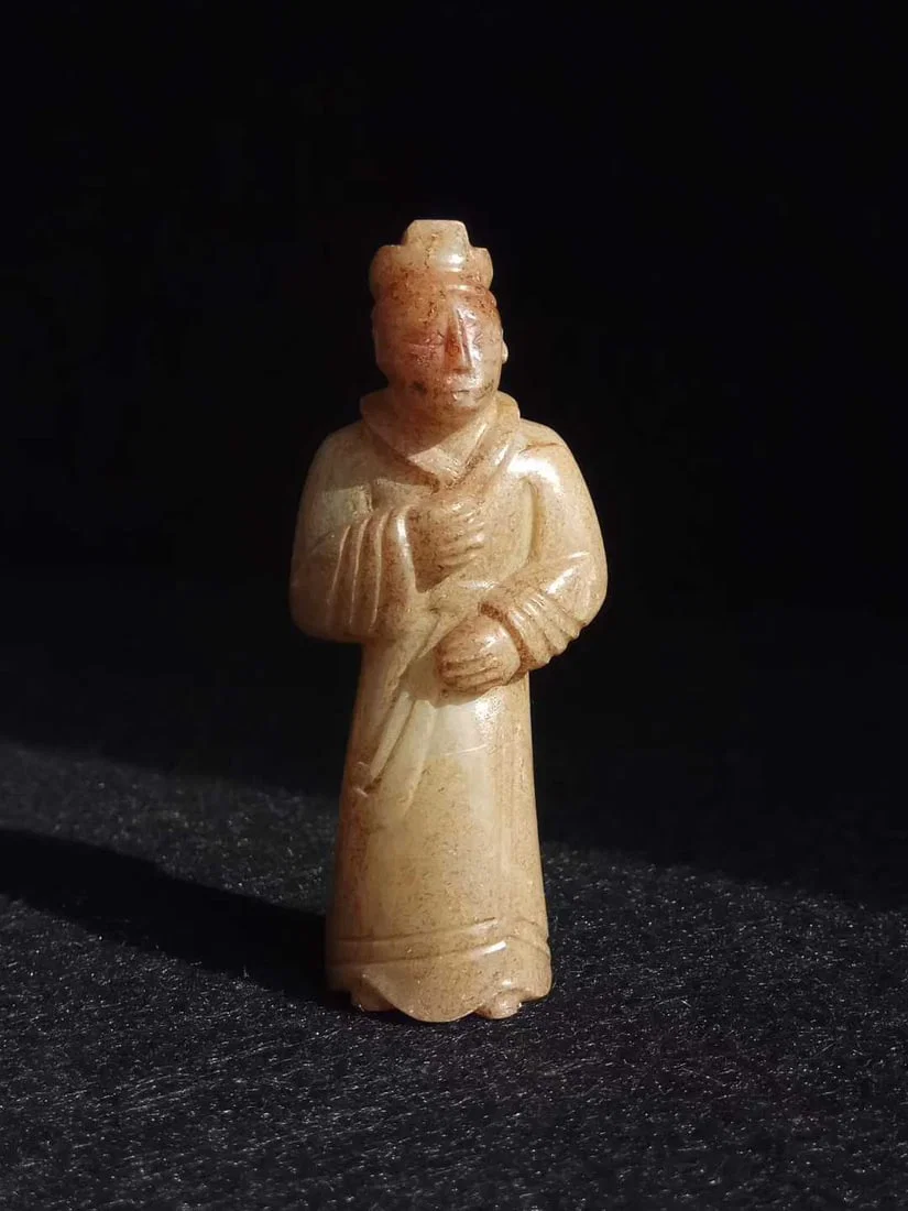Hetian Jade Human Figure