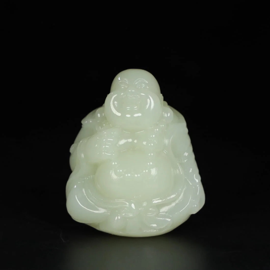 Hetian Jade Maitreya Buddha Pendant