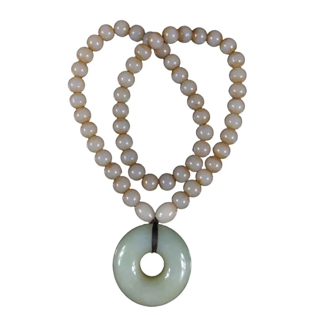 Hetian Jade Peace Buckle Pendant