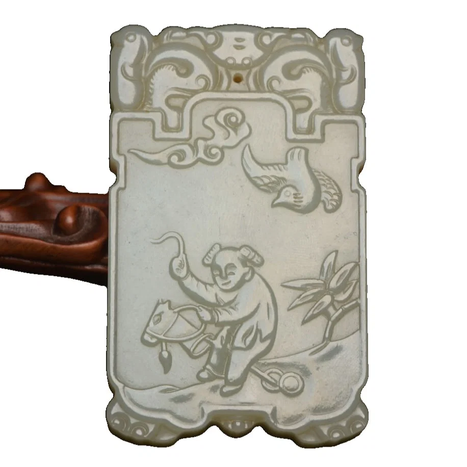 Hetian Jade Plaque