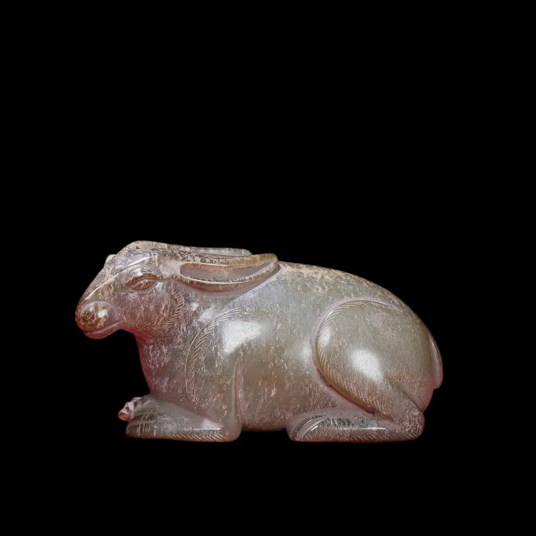 HETIAN JADE RABBIT