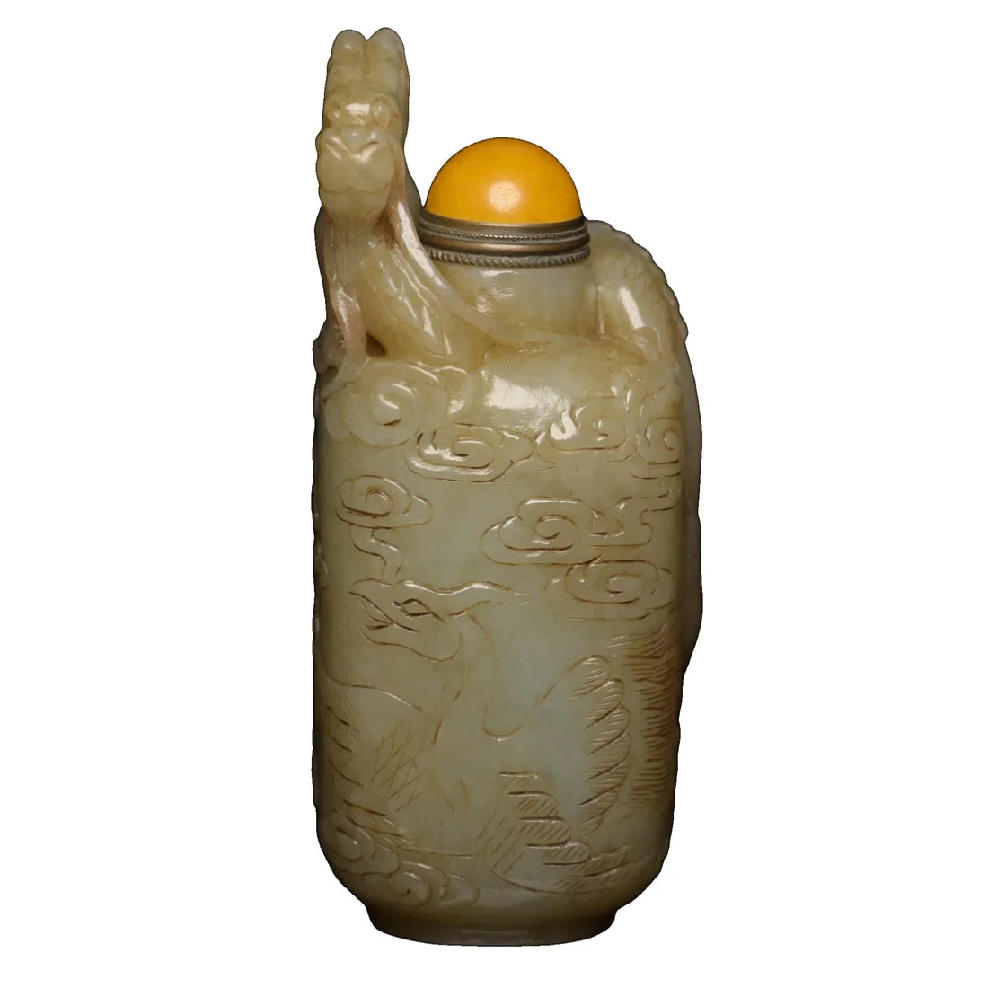 Hetian Jade Snuff Bottle