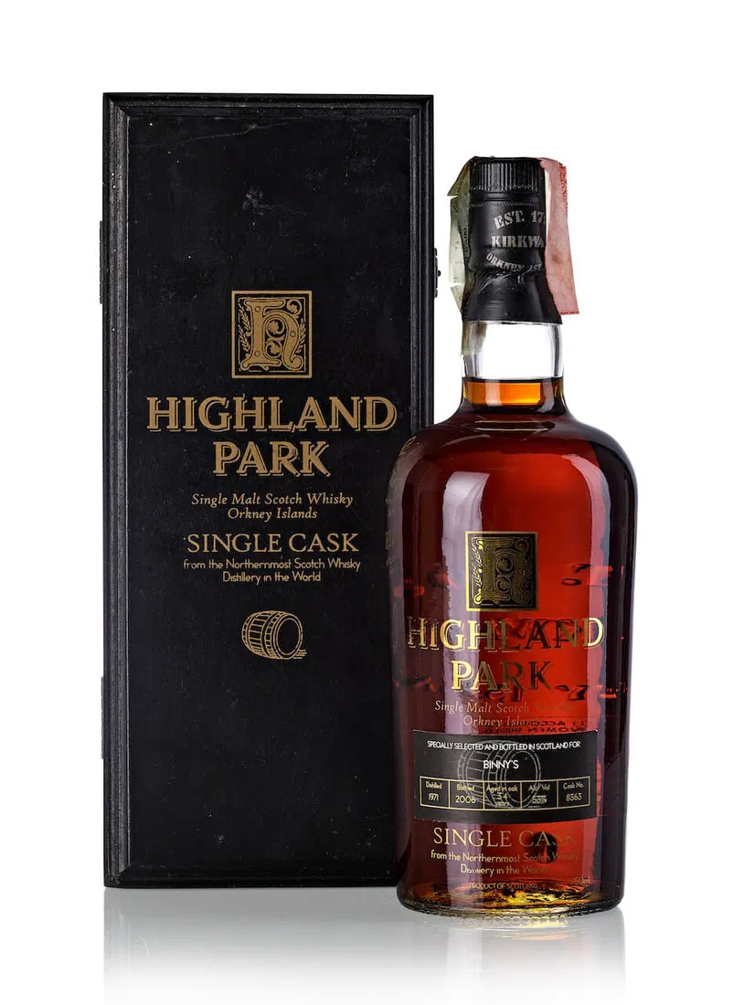 Highland Park 34 Year Old Cask #8363, 1971 (1x 750ml)