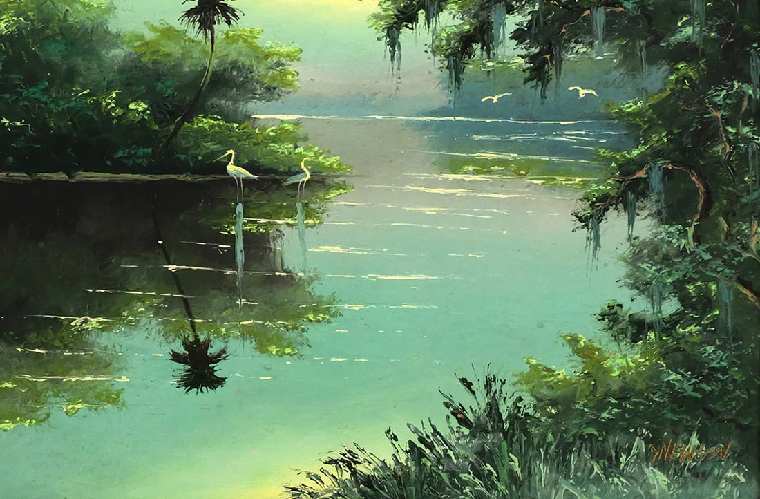 Highwaymen: SAM NEWTON Florida Painting