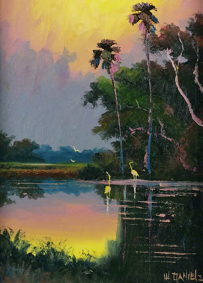 Highwaymen: WILLIE DANIELS Painting