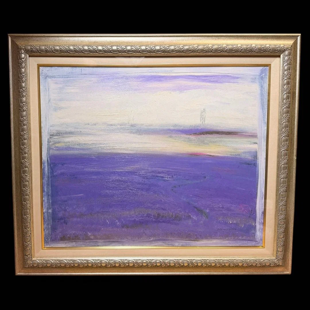 Hiroaki Katayama "Northern Land" Oil Painting Framed Art Painting