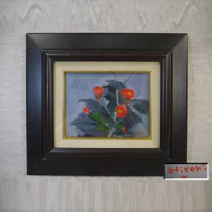 Hiroki Adachi "Wabisuke" Oil Painting F0 Size