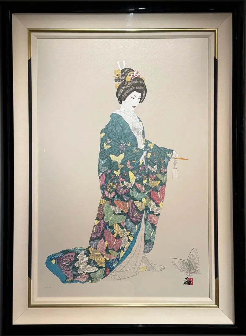 Hisashi Otsuka Flight of Freedom S/N LE Serigraph