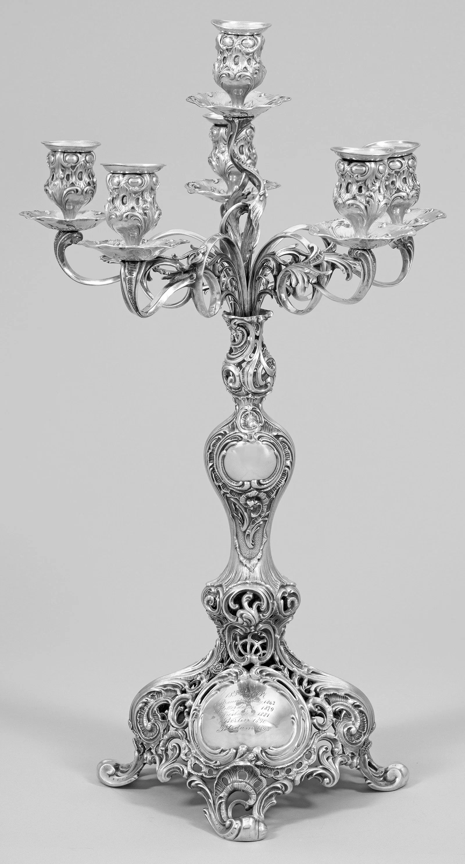 Historismus-Prunkgirandole