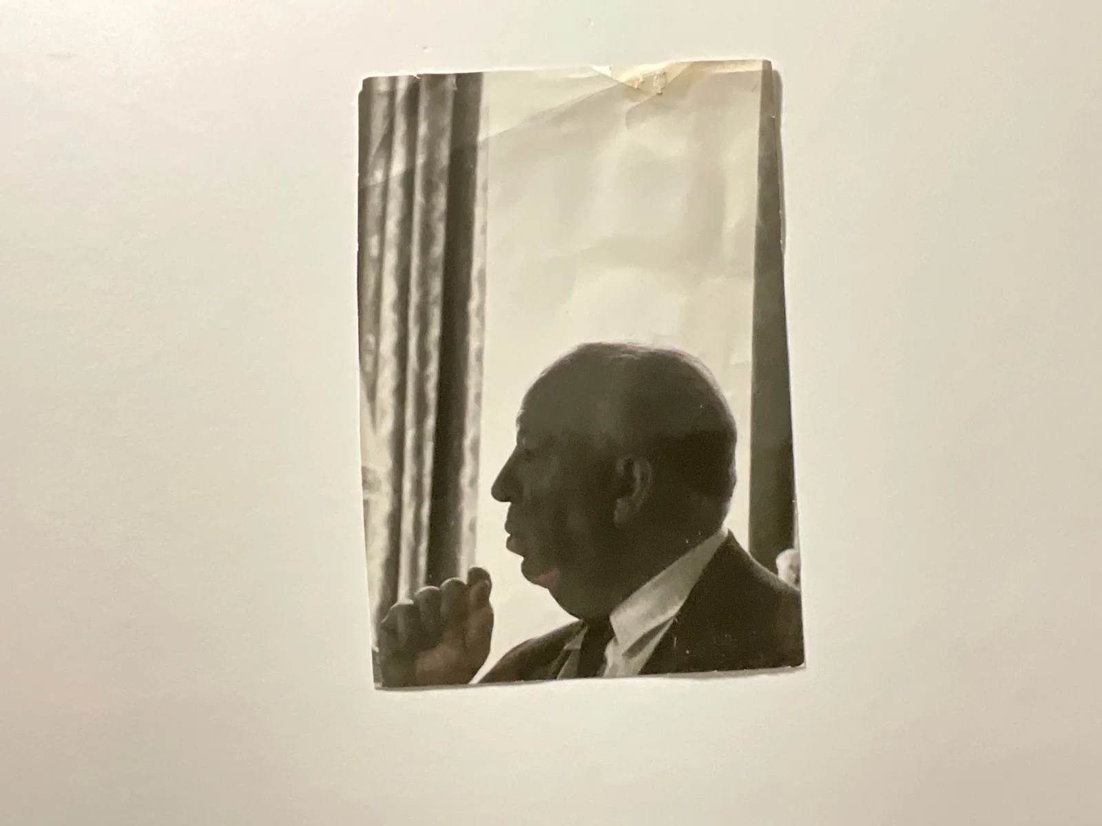 Hitchcock: Vintage Stamped Silver Gelatin