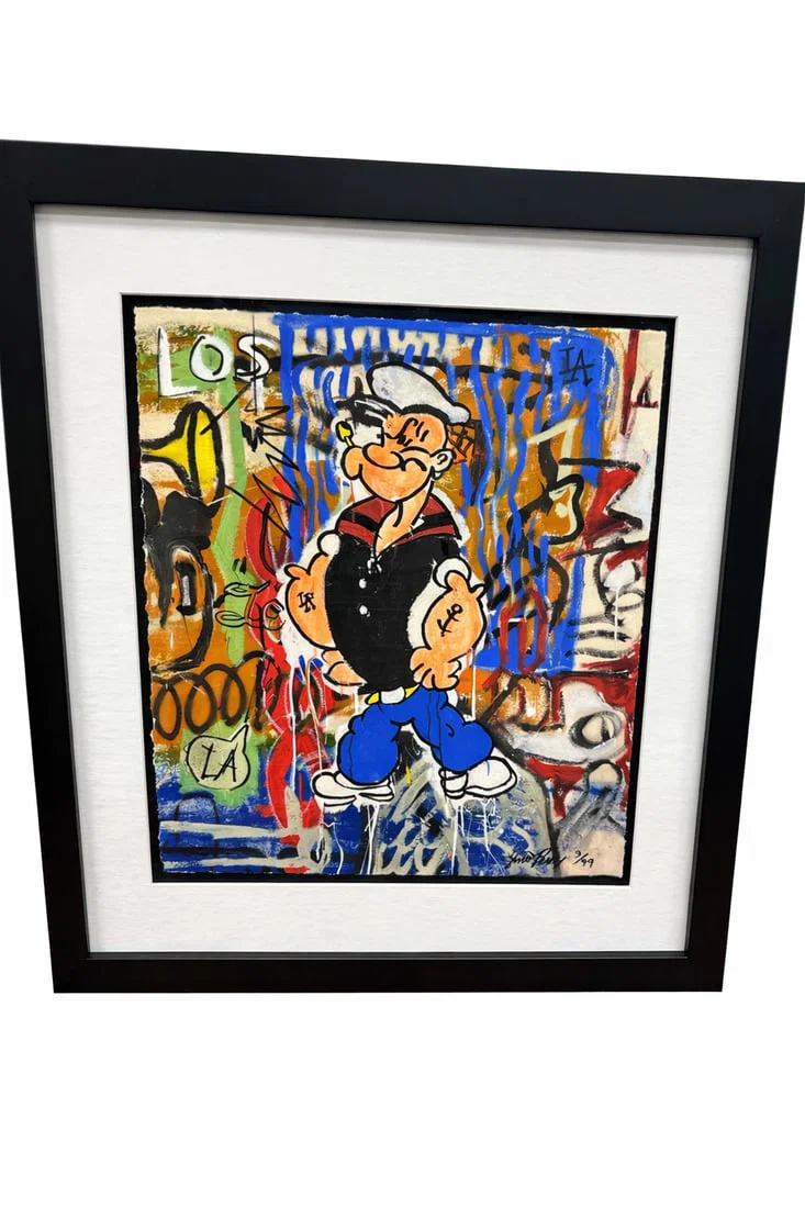 "Hollywood Sailin'" by Gino Perez (American, b.1977) Hand Signed Limited Edition Giclee