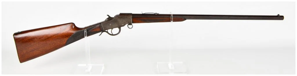 Hopkins & Allen Ballard Falling Block Rifle Unknown Caliber with Octagonal Barrel