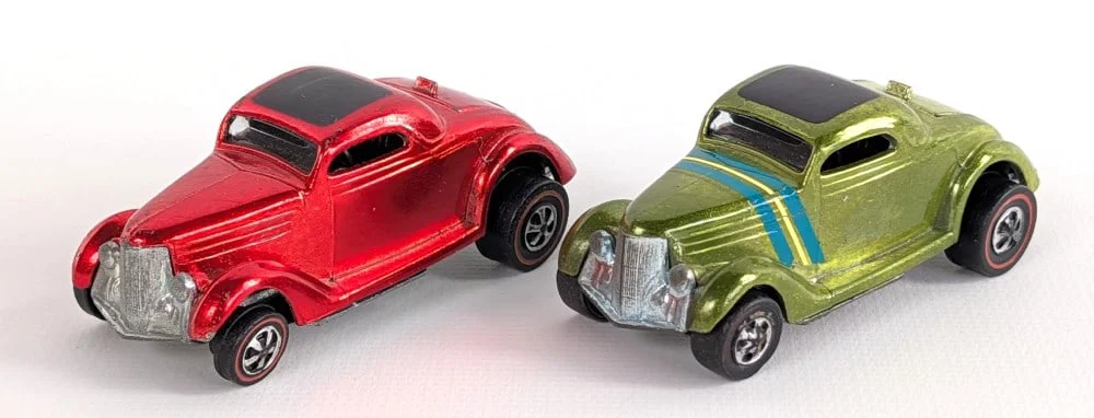 Hot Wheels Redline Rose & Lime Classic '36 Ford Coupe