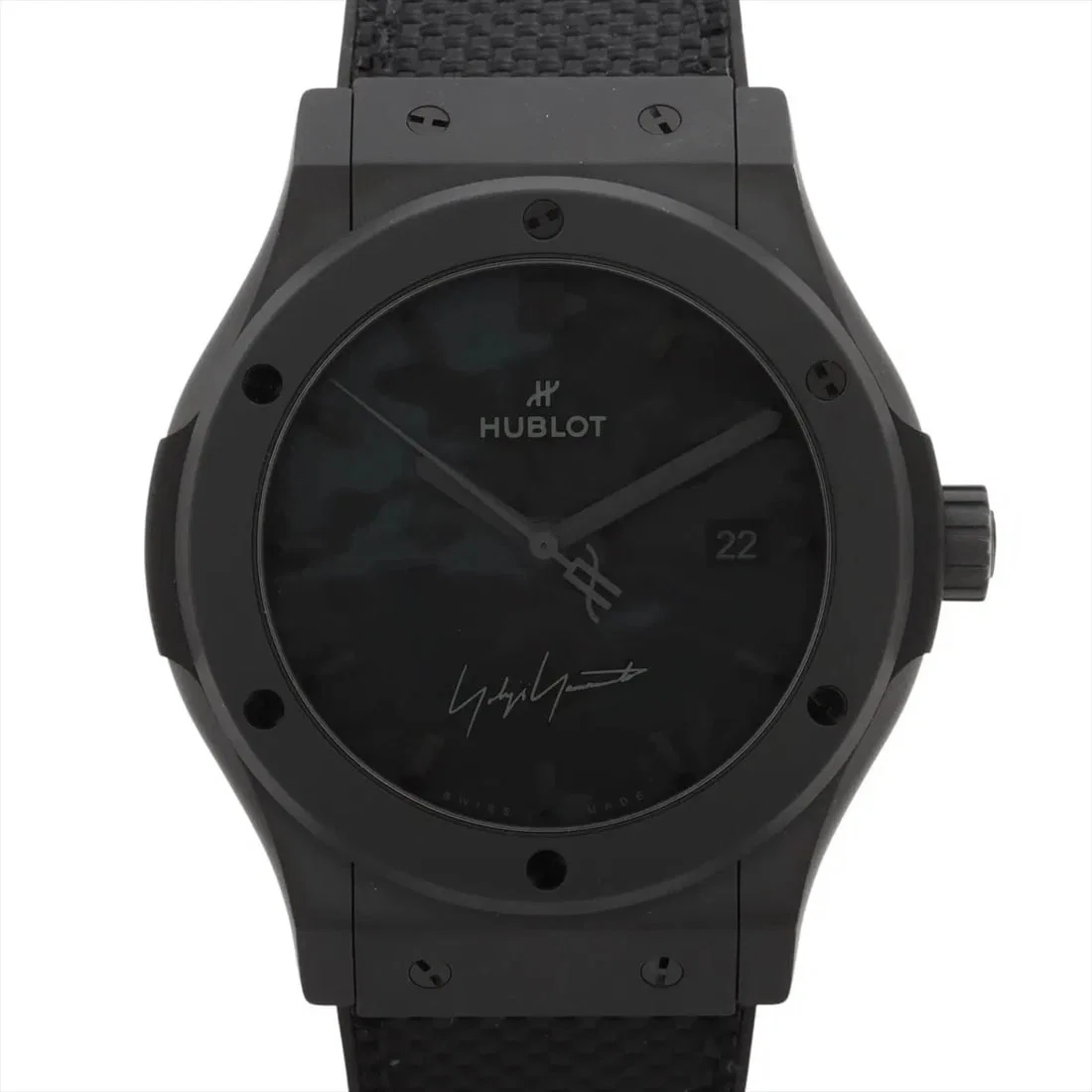 HUBLOT CLASSIC FUSION BLACK SS & R