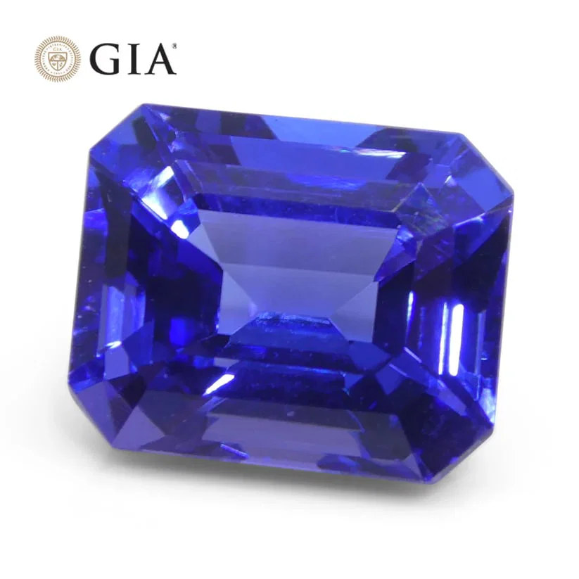 Huge Rare 6.03 Ct GIA Certified Natural Tanzanite